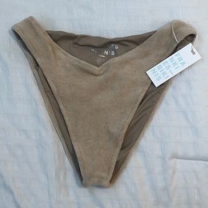 barb bottoms from frankie bikinis in color sand